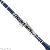 Performance instrument clarinet blue clarinet McGavitt musical instrument manufacturer clarinet