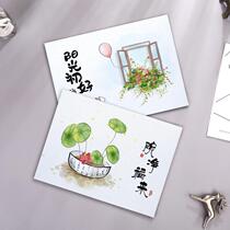 Nordic small fresh decorative painting simple punch-free distribution box hanging painting new Chinese style electric gate switch meter box mural