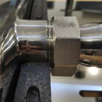 Water floor heating layered pump station coupling tank pressure divider floor heating circulation heating layer conversion station set