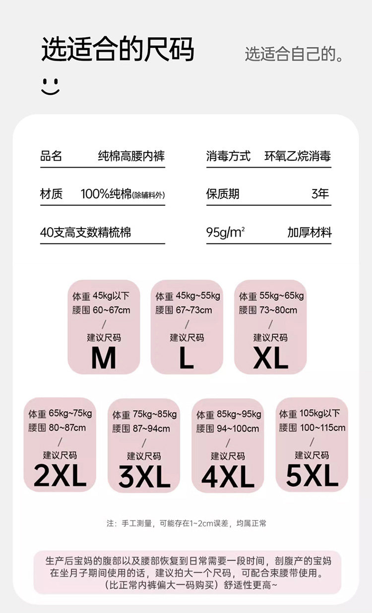 一次性内裤女产妇月子孕妇期专用纯棉无菌剖腹产后高腰大码200斤 — 7