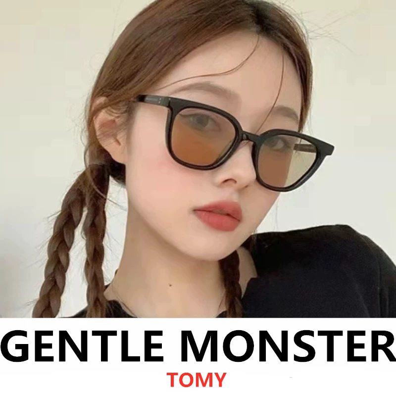 [Томи] Очки от солнца Gentle Monster женские GM очки мужские чайного цвета