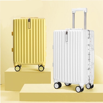 Luggage suitcase for women trolley case for men 20 small travel password box silent durable strong large-capacity student leather case