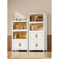 Storage box household installation-free storage cabinet bedroom childrens clothes storage cabinet snack toys foldable storage cabinet