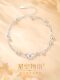Star Story S999 Sterling Silver Bracelet for Women, Light Luxury, Niche, Exquisite, New Popular Style, Birthday and New Year Gift for Girlfriend