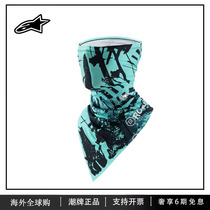Spot A star alpine swift ice silk scarf sunscreen mask neck scarf summer outdoor riding triangle scarf