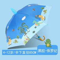 Lightweight double-layer artifact for taking pictures childrens umbrella boys long-handled sunscreen waterproof sunshade thickened sun umbrella for children