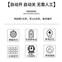 Shanghai Delisi switch time control switch timer 220V microcomputer time street light controller fully automatic