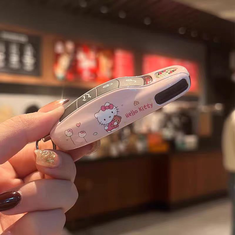 Porsche Key Shell for Women with Custom Paint Color for Cayenne 922 Macan 911 Taycan 718 Insert-Type Key Fob