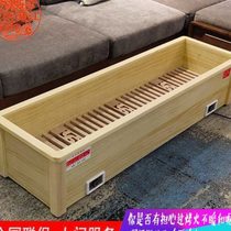 Deepened barrel large solid wood heater foot warmer stove fire box household foot-baking electric fire barrel