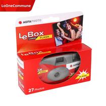 Original AGFA Agfa 400 disposable film camera 135 fool film machine 27 photos with flash in stock