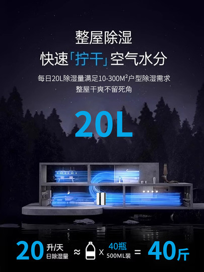 Jinpin Intellent Dehumidifier Домохозяйственная гидротерапия в помещении молчаливое возвращение к сушилке из нантианского осушителя