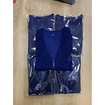 Fire flame blue velvet vest standard blue winter polar fleece thermal vest V-neck warm and cold protection