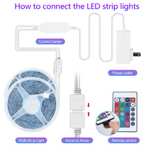 Flexible RGB Strip Lights DIY Design Flex LED Neon Light