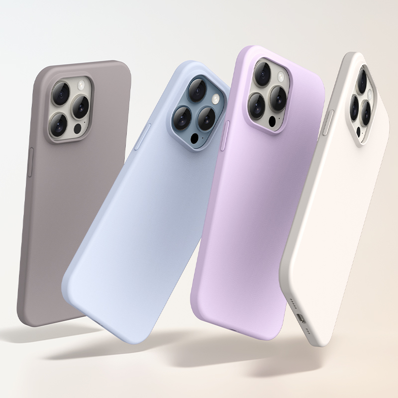 Ultra-Thin True Liquid Silicone Case Suitable for Apple 15 Pro Max, New iPhone 17 Pro Protective Cover, 16 Magnetic Full-Cover Anti-Drop, 14Pm Heat Dissipation, 13 Soft Case, High-End Feel for Women and Men, Couple Style