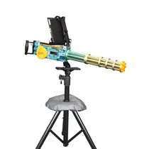 Gatling AR game gun timed somatosensory shooting Android Apple Bluetooth VR night market amusement street stall toy gun