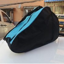 High-end Black Dragon skate skates roller skating special backpack skate shoes backpack double zipper large bag multi-functional bag