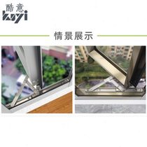0 Thin stainless steel sliding brace outward-opening window brace x casement window hinge aluminum alloy wind brace window limiter support