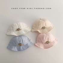 Baby Hat Spring and Autumn Thin Fisherman Hat Cute and Super Cute Baby and Toddler Sun Protection Travel Spring Hat Boys and Girls Basin Hat Summer