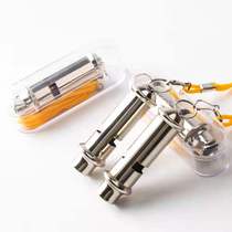 Metal whistle high frequency training life-saving whistle police outdoor pet referee whistle non-nuclear professional whistle