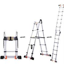 9313 multi-functional lifting staircase telescopic ladder herringbone ladder aluminum alloy thickened folding ladder (