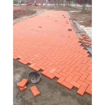 Clay fired bricks clear water wall bricks hollow porous red bricks outdoor landscape decoration wall bricks solid flooring