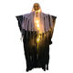 Halloween Decoration Glowing Female Hanging Ghost Ornament Outdoor Courtyard Horror Prop Hanging Decoration Scene Setup Costume Hanging Decoration