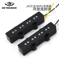 New jazz four-string and five-string JB electric bass pickup metal open single coil JB electric bass pickup