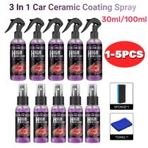 3 In 1 Car Ceramic Coating Spray 100ml Auto Nano Ceramic Coa