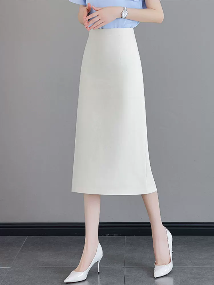 Summer skirt, A-line, tight