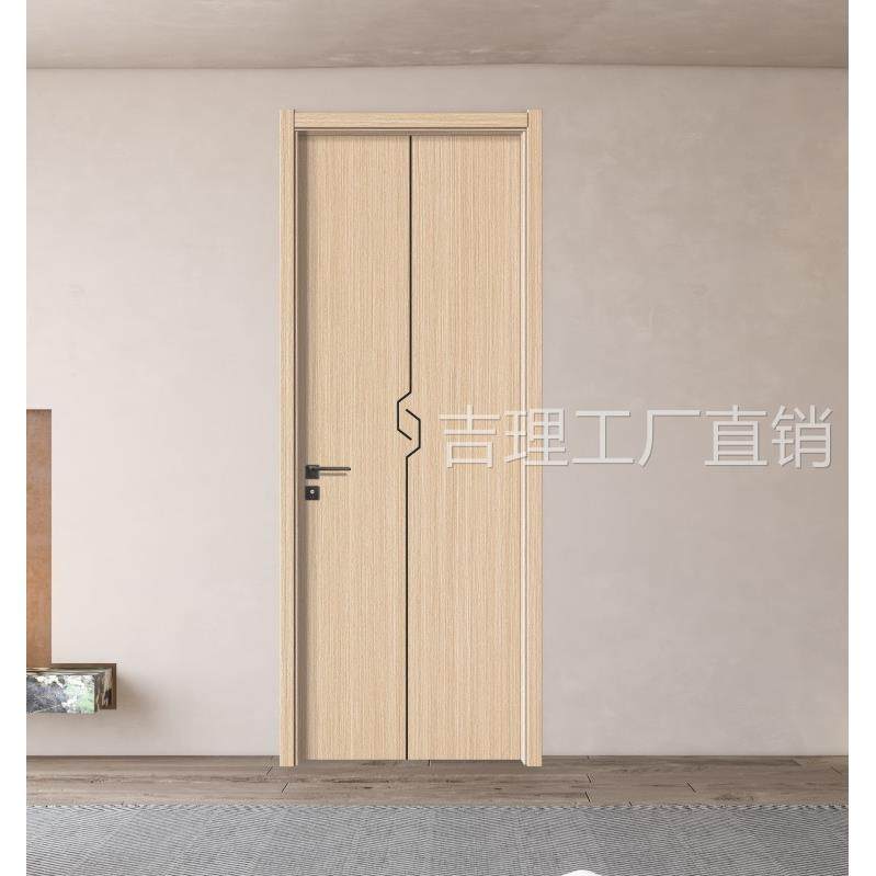 Carbon Fiber Wood Door, Solid Wood Door, Bedroom Door, Room Door, Interior Door, Solid Wood Composite Door, Set Door, Office Single Door