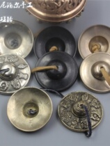 Pure copper bell-ringing bell-ringing copper-drawn Nepalese handmade Tibetan ethnic style percussion instrument bell-ringing jingle