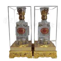 Acrylic wine box packaging white wine transparent wine box packaging manufacturer PET wine box customization white wine box packaging