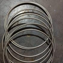 201 solid welded stainless steel ring O-ring stainless steel ring reinforced ring solid stainless steel ring DIY dream catcher ring