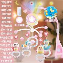 Rotating year-old rattle to soothe the bedside a coaxing artifact baby bedside June 01 music-baby toys 12 bells 01