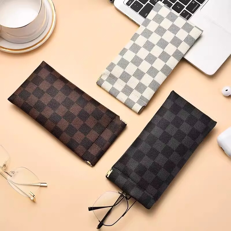 Sunglasses Case, Glasses Case, Portable Glasses Case, New Automatic Closing Spring Glasses Bag for Men and Women, Sunglasses Storage Bag