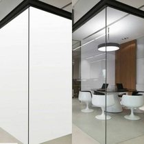 New electronically controlled atomized glass film for home bathroom partitions with electronic atomized projection color-changing glass intelligent dimming