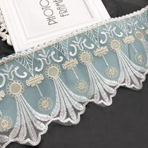 Sofa cushion skirt accessories curtain extended hem blackout bottom fringe extension extended bottom decorative lace