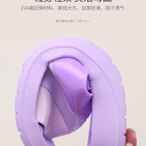 Buy and get Xinglun bathroom slippers for summer womens non-slip thick bottom bathroom quick-drying leaking household mens hollow slippers