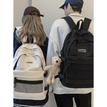 Xtep official website school bag for boys junior high school students and high school students simple trendy brand backpack female college student travel backpack