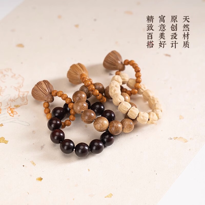 Green Sandalwood Finger-Wrapped Small Hand-Twisted Lotus Seed Olive Pit Fingertip Jewelry Small Bracelet for Women Buddhist Prayer Beads Handheld Rosary Green Sandalwood Finger-Wrapped Small Hand-Twisted Lotus Seed Olive Pit Fingertip Jewelry Small Bracelet for Women Buddhist Prayer Beads Handheld Rosary