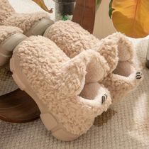 Furry Women non slip Shoes warm plush wind ankle Snow Boot