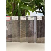 Factory direct sales double-layer tempered laminated wire glass screen partition hotel lobby laminated art glass customization