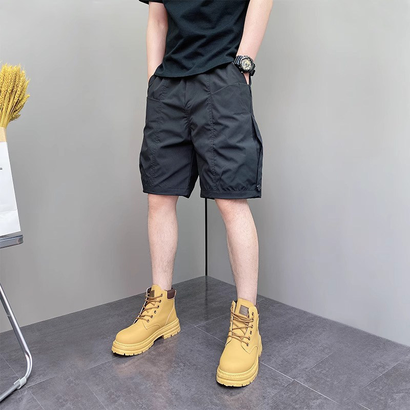 American-Style Bombshell Cargo Shorts for Men, Summer Ice Silk Thin Quick-Dry Mid-Length Shorts, Outdoor Sports Five-Point Shorts, Casual Pants American-Style Bombshell Cargo Shorts for Men, Summer Ice Silk Thin Quick-Dry Mid-Length Shorts, Outdoor Sports Five-Point Shorts, Casual Pants