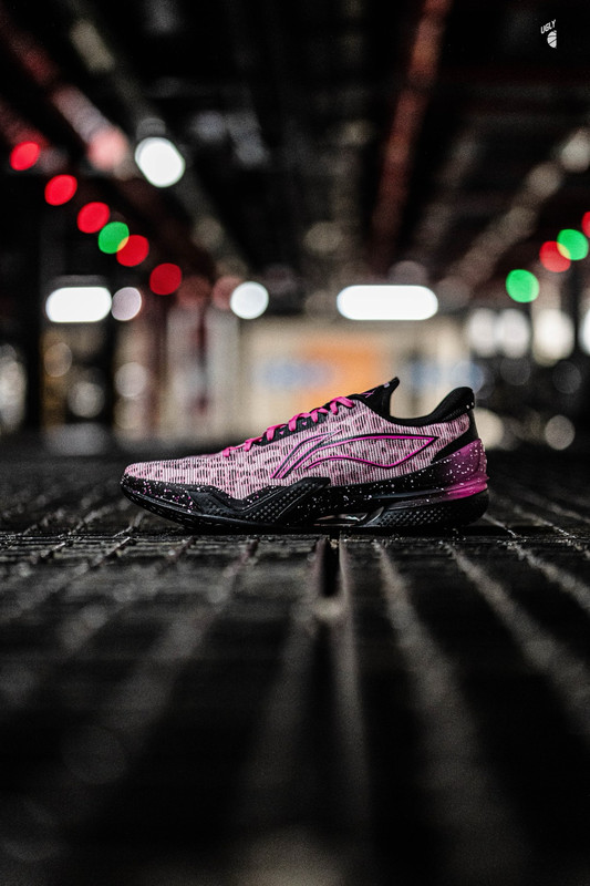 Li Ning Li Ning Blade 5 Basketball Shoes Men's Professional Practical Shock-Absorbing Rebound Low-Top Sports Shoes Abau101-2