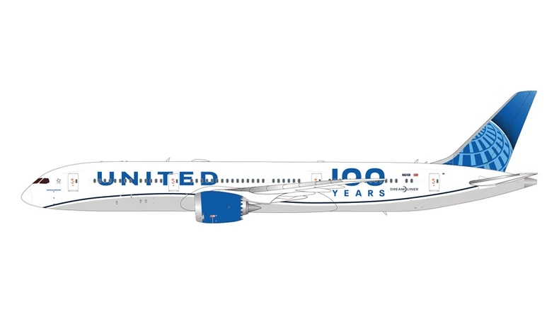 Geminijets United Airlines 1:200/1:400 Alloy B787-9 N61101