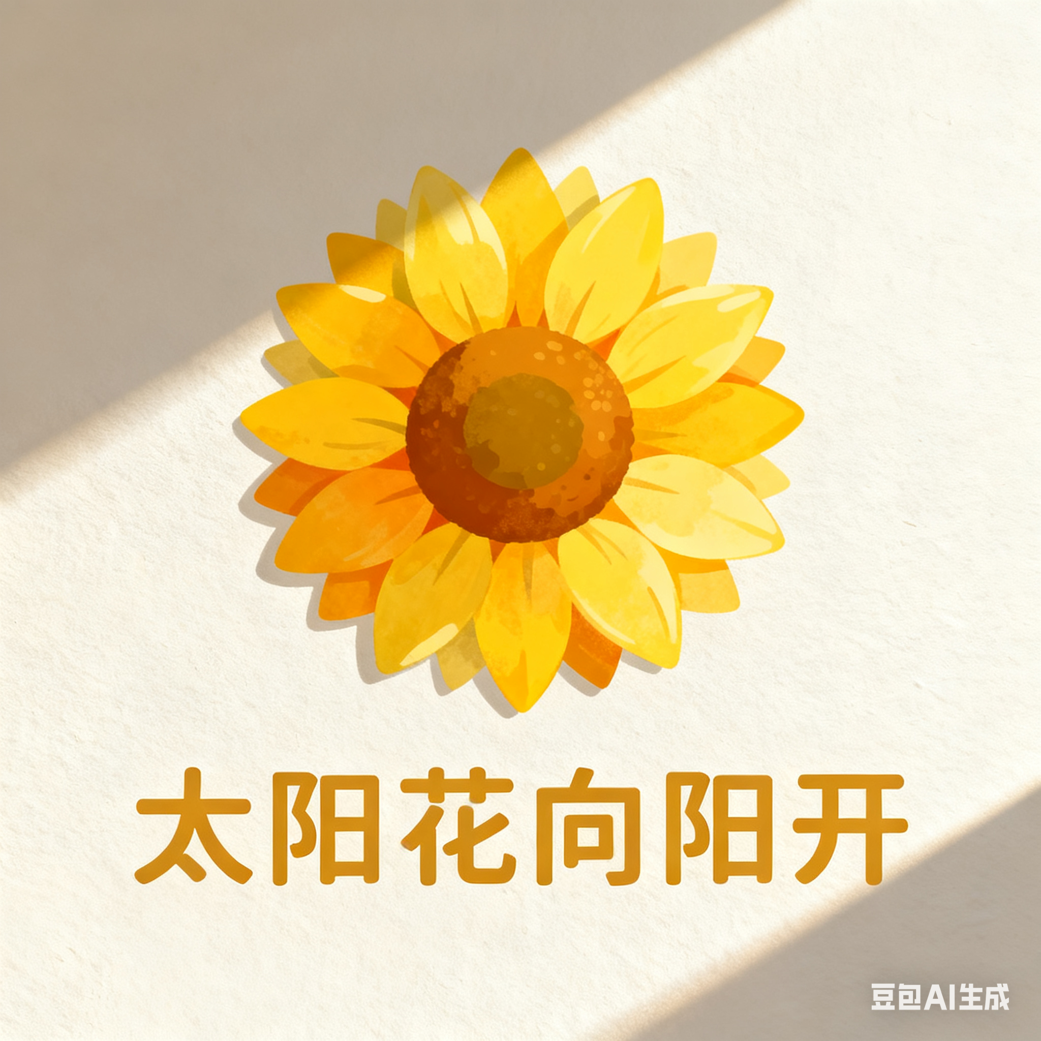 太阳花向阳开