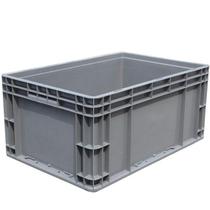 Aikoburg EU logistics box 600*400*120 thickened plastic turnover box gray filter box tool storage box