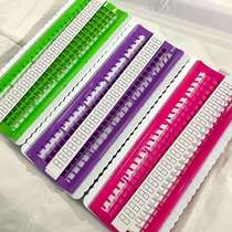 Cross-stitch wire organizer 50-bit wire winding wire organizer embroidery tool artifact winding board can tie mark color number pins