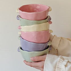 Creamy Yogurt Bowl, Beautiful Dessert Bowl, Particularly Attractive Bowl, Cute Oatmeal Bowl, Personal Rice Bowl