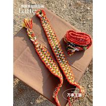 Dai Elephant Foot Drum Drum rope playing Yunnan drum Dai Elephant Foot Drum dancing musical instrument restaurant decoration facade childrens drum
